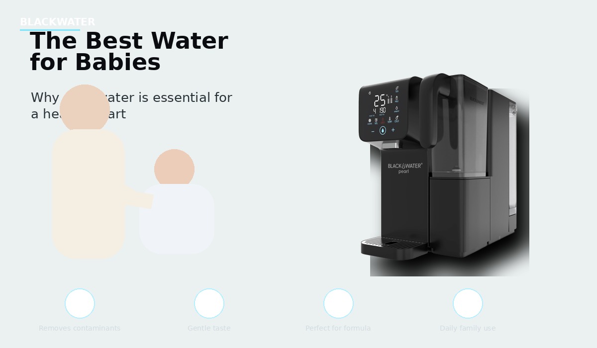 Safe drinking water for babies and children Safe drinking water for babies and children