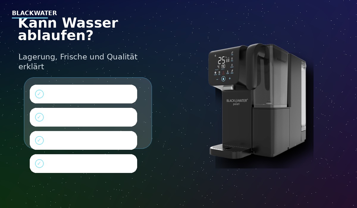Haltbarkeit von Wasser und sichere Lagerung von Trinkwasser Haltbarkeit von Wasser und sichere Lagerung von Trinkwasser