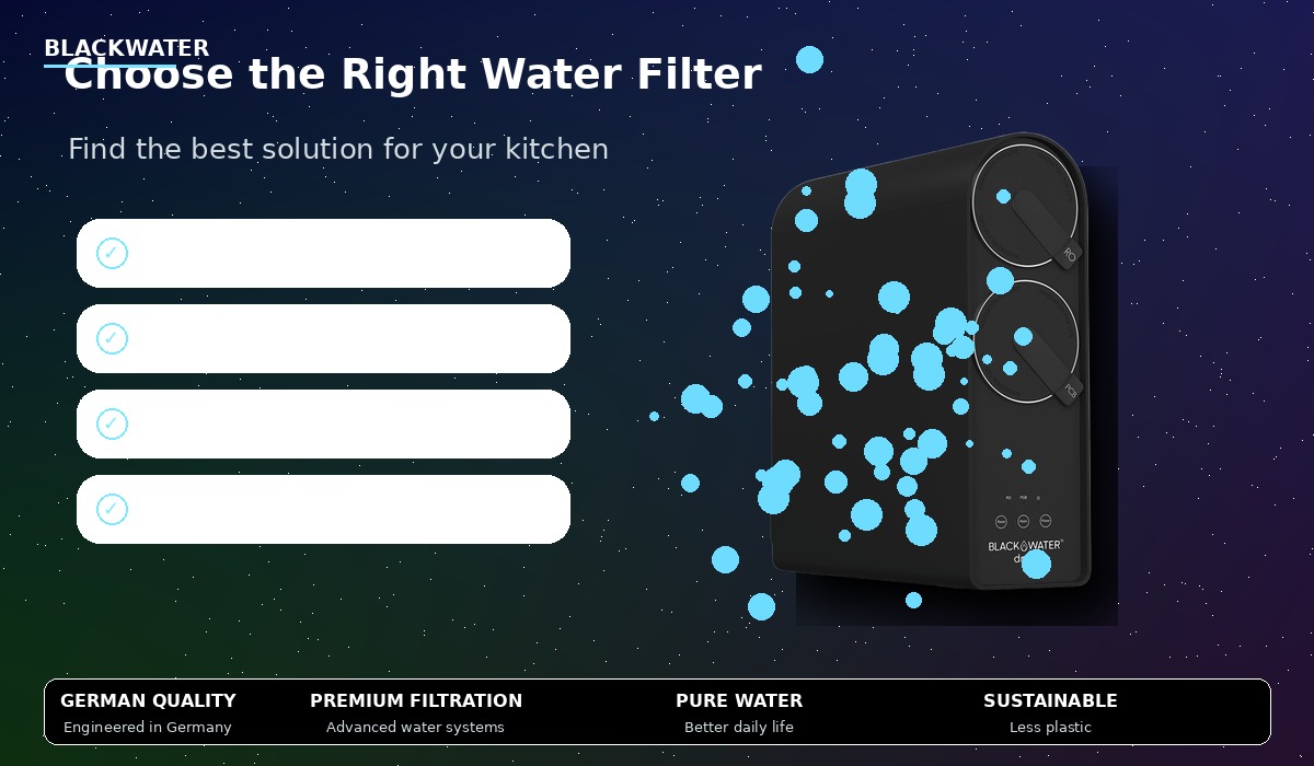 Family using filtered drinking water at home Family using filtered drinking water at home