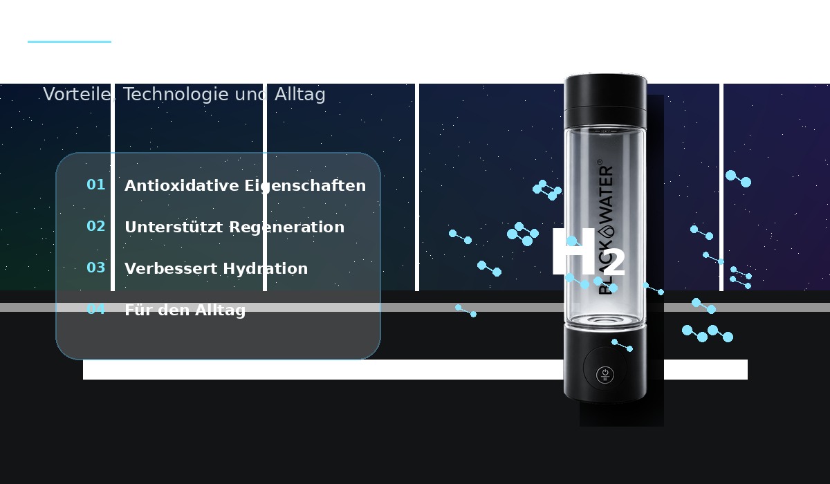 SPE-PEM-Technologie für Wasserstoffwasser in der Hydrogenflasche