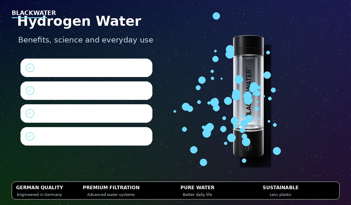 Portable hydrogen water bottle for daily wellness routine Portable hydrogen water bottle for daily wellness routine