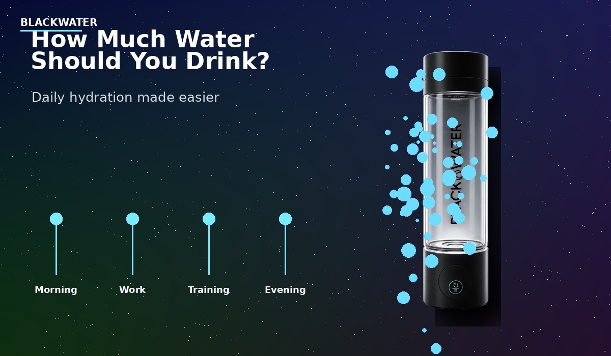 Daily water intake and healthy hydration at home Daily water intake and healthy hydration at home