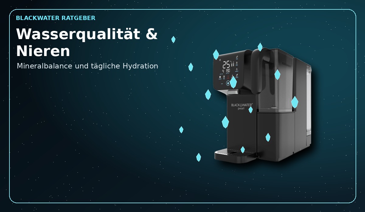Wasserqualität und Nierengesundheit durch tägliche Hydration Wasserqualität und Nierengesundheit durch tägliche Hydration