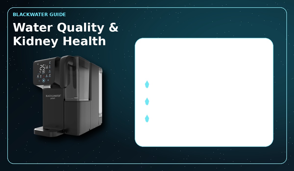 Comparison of hard water minerals and filtered drinking water