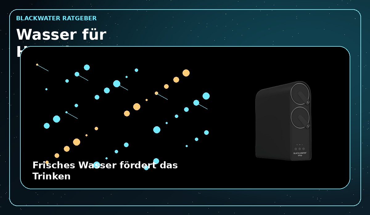 Gesunde Hydration für Haustiere mit gefiltertem Wasser